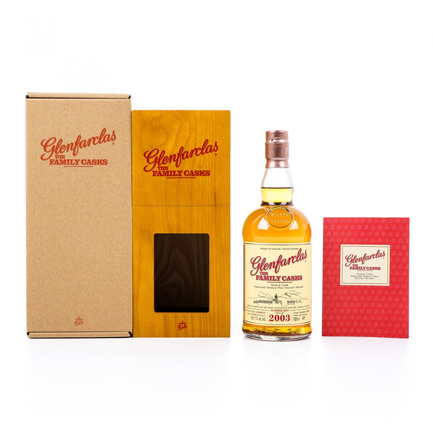 Glenfarclas 格兰花格 2003-2021 家族桶#1964