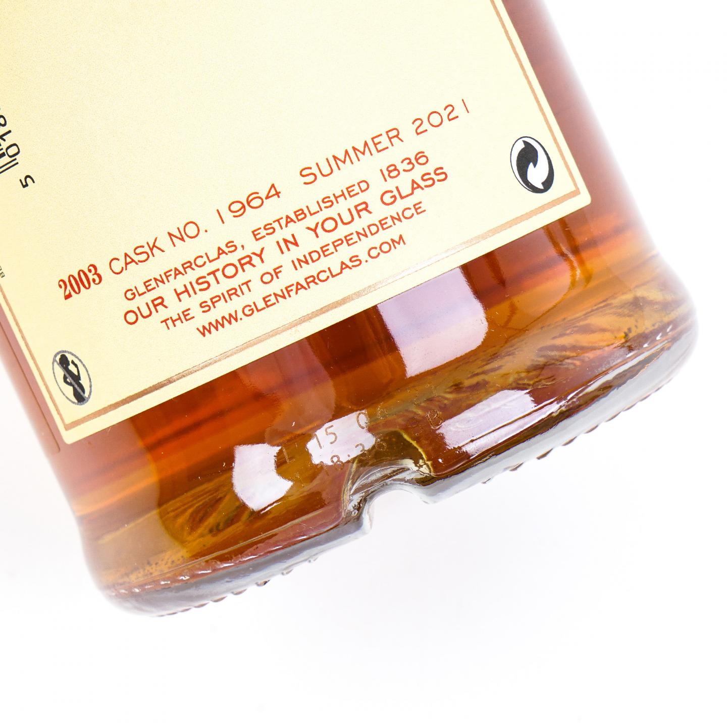 Glenfarclas 格兰花格 2003-2021 家族桶#1964