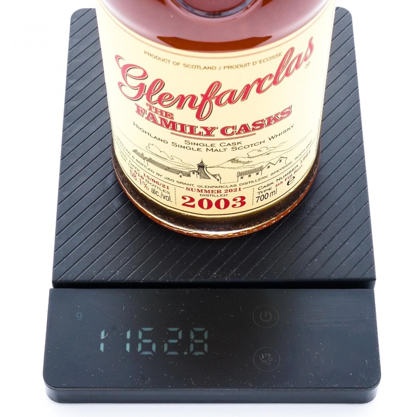 Glenfarclas 格兰花格 2003-2021 家族桶#1964