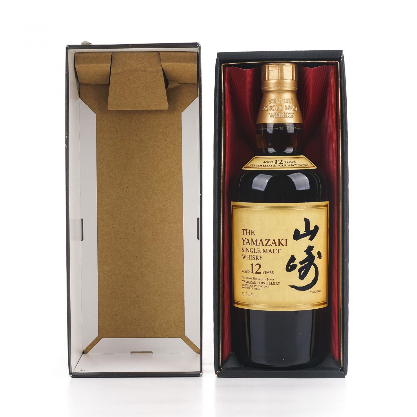 山崎 12年 Single Malt 金花盖 700ml