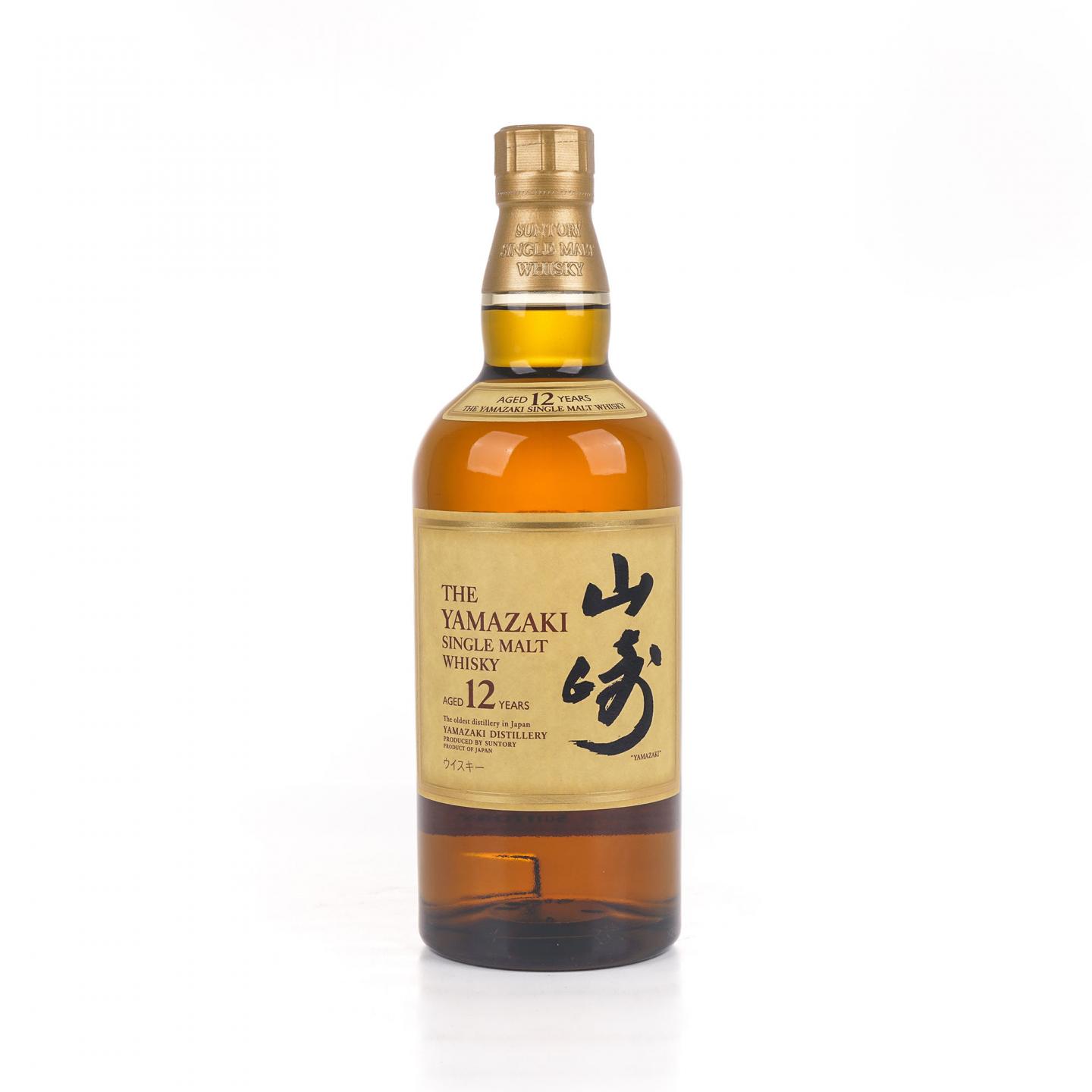 山崎 12年 Single Malt 金花盖 700ml