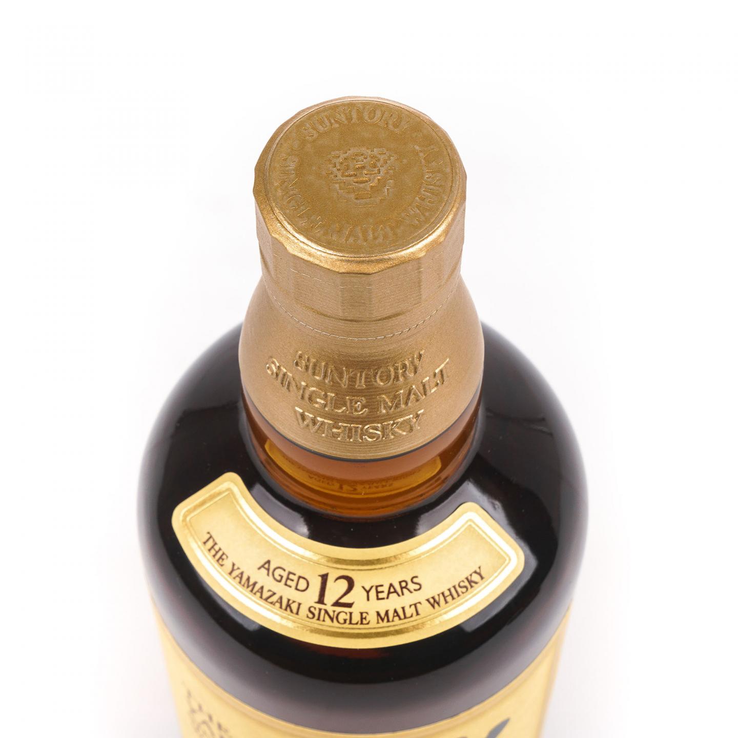 山崎 12年 Single Malt 金花盖 700ml
