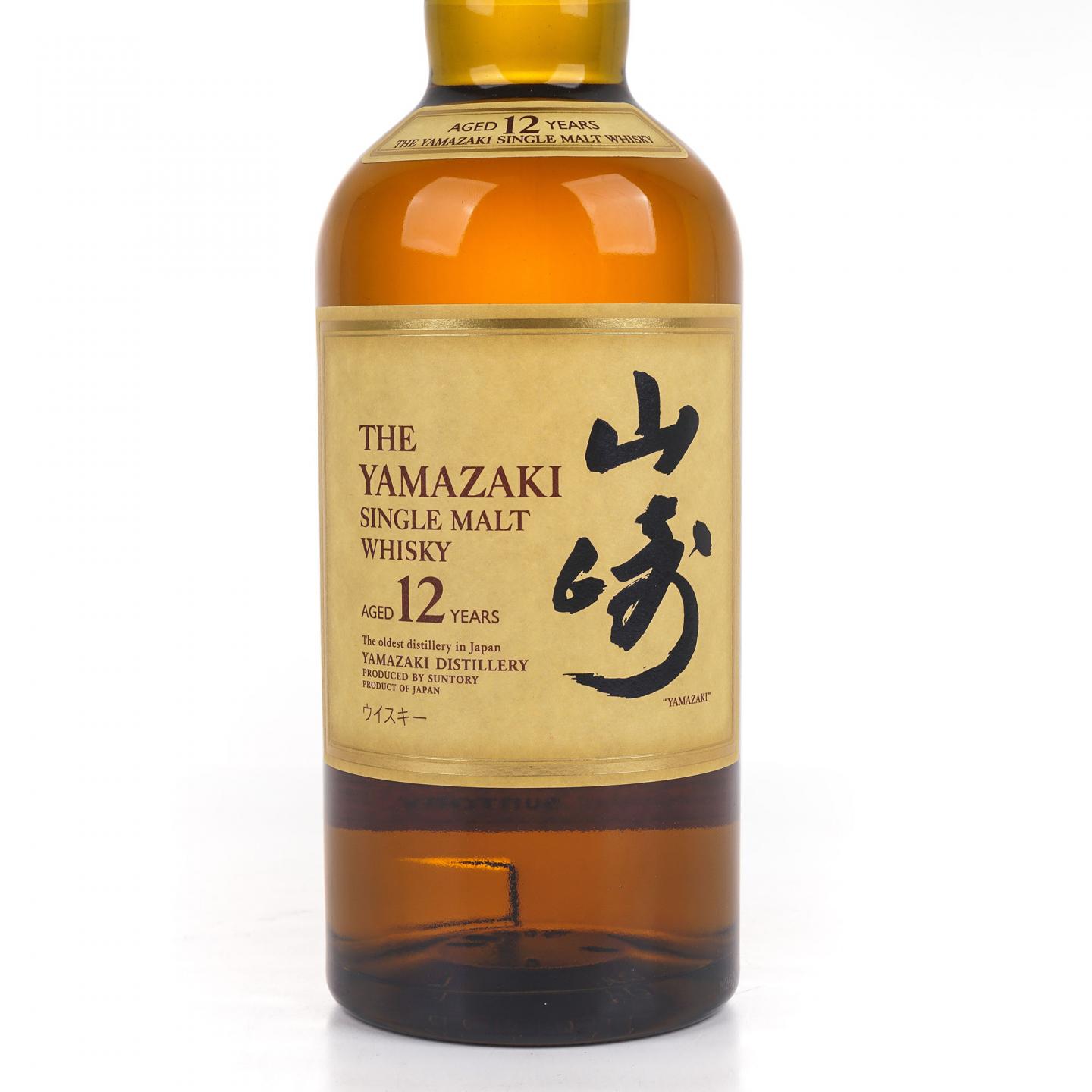 山崎 12年 Single Malt 金花盖 700ml