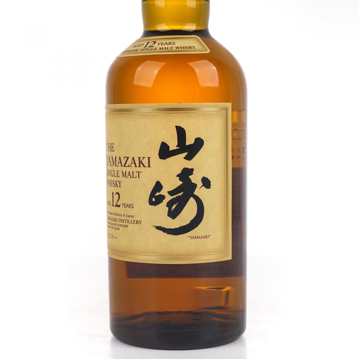 山崎 12年 Single Malt 金花盖 700ml