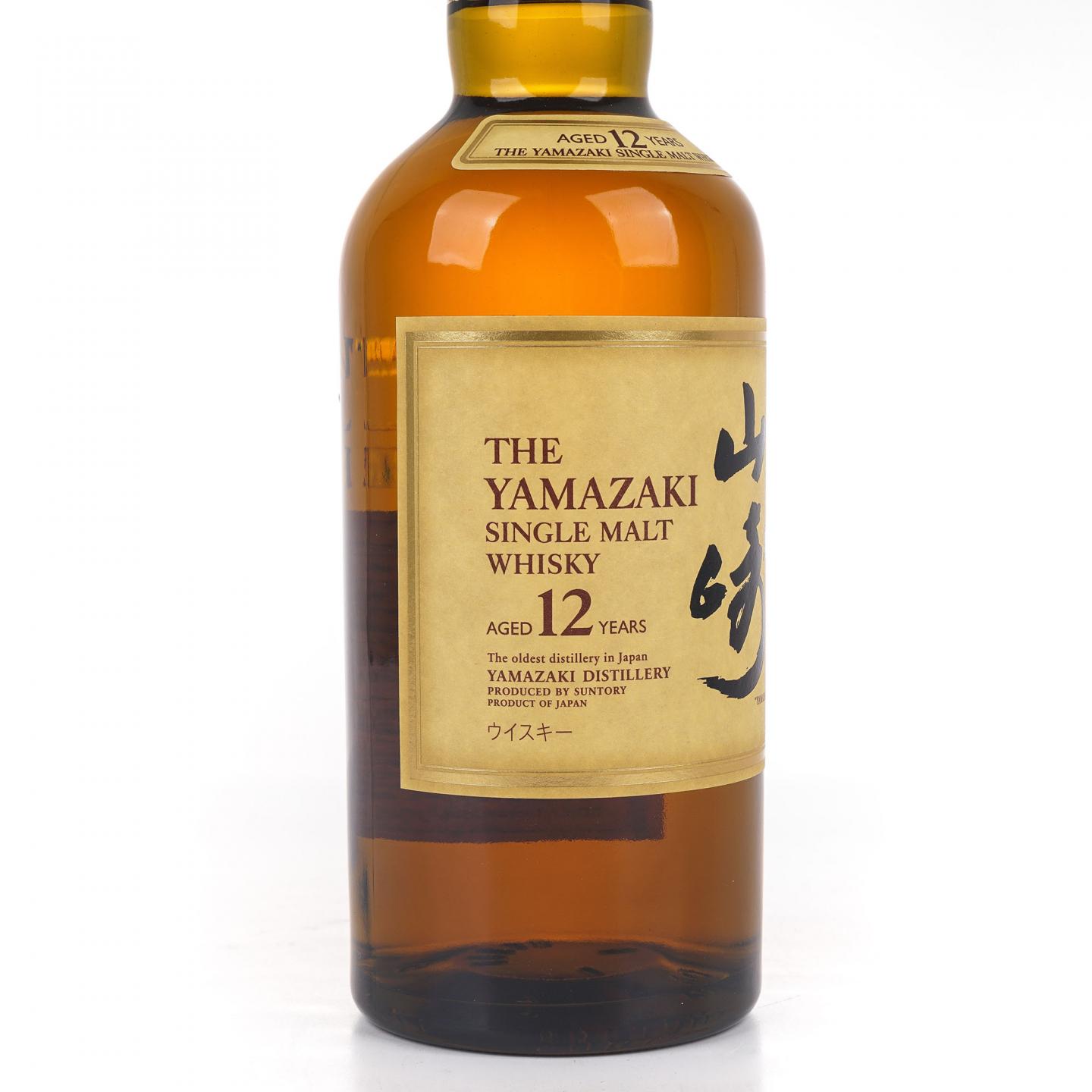 山崎 12年 Single Malt 金花盖 700ml