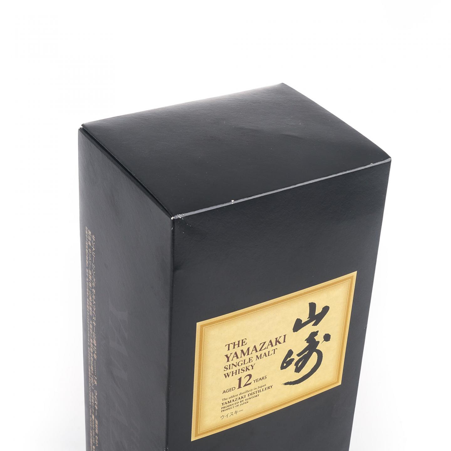 山崎 12年 Single Malt 金花盖 700ml