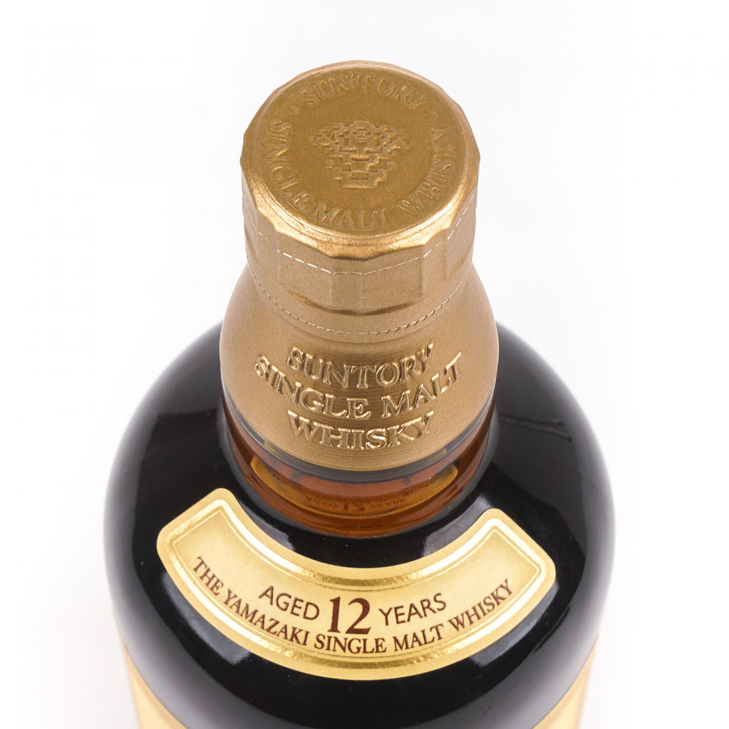 山崎 12年 Single Malt 金花盖 43%
