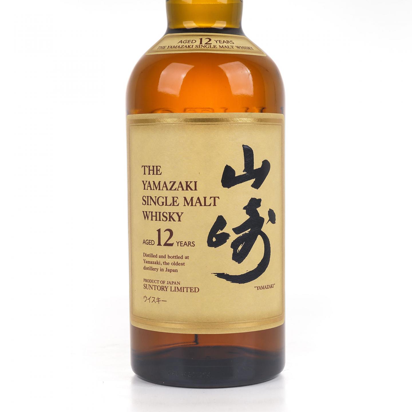 山崎 12年 Single Malt 金花盖 43%