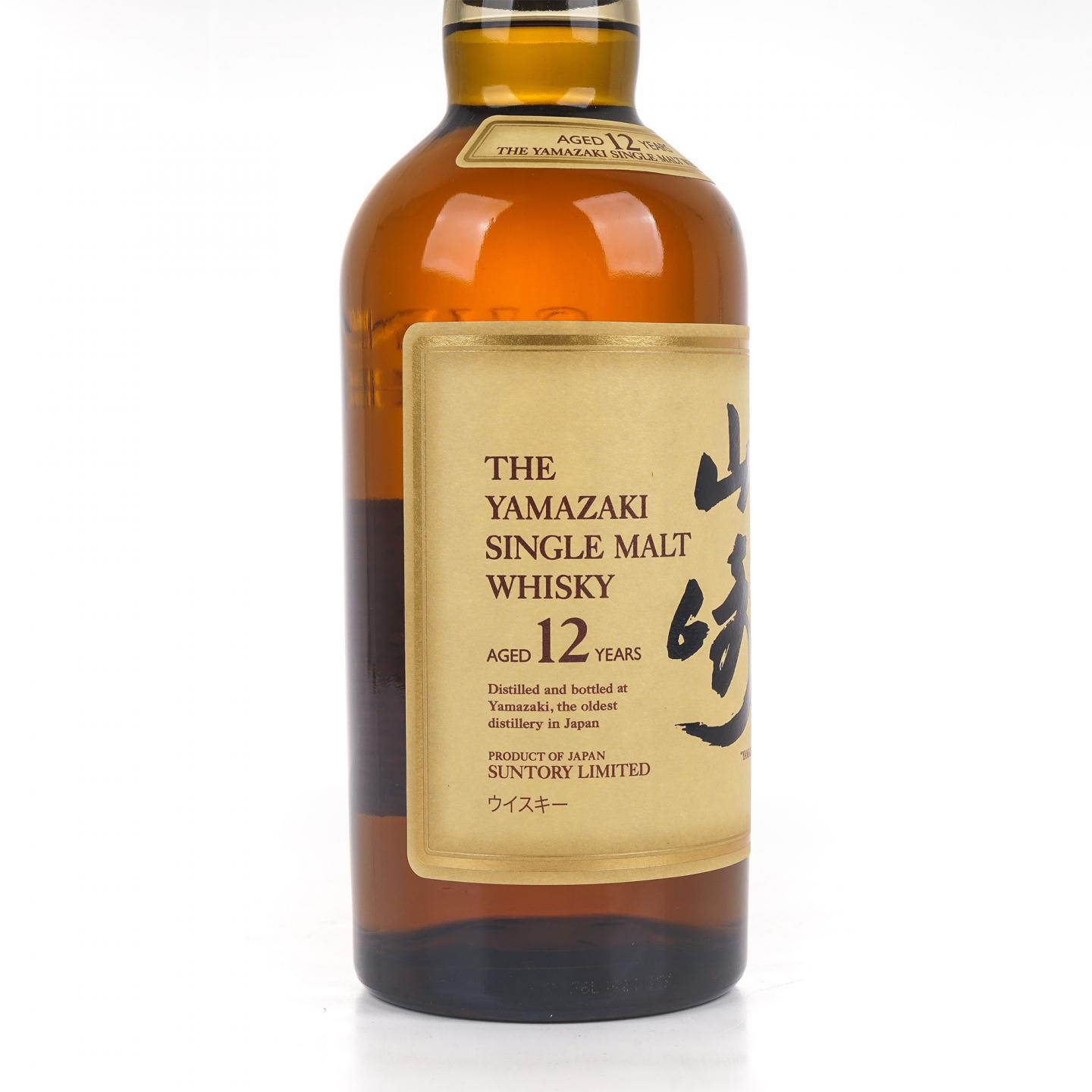 山崎 12年 Single Malt 金花盖 43%