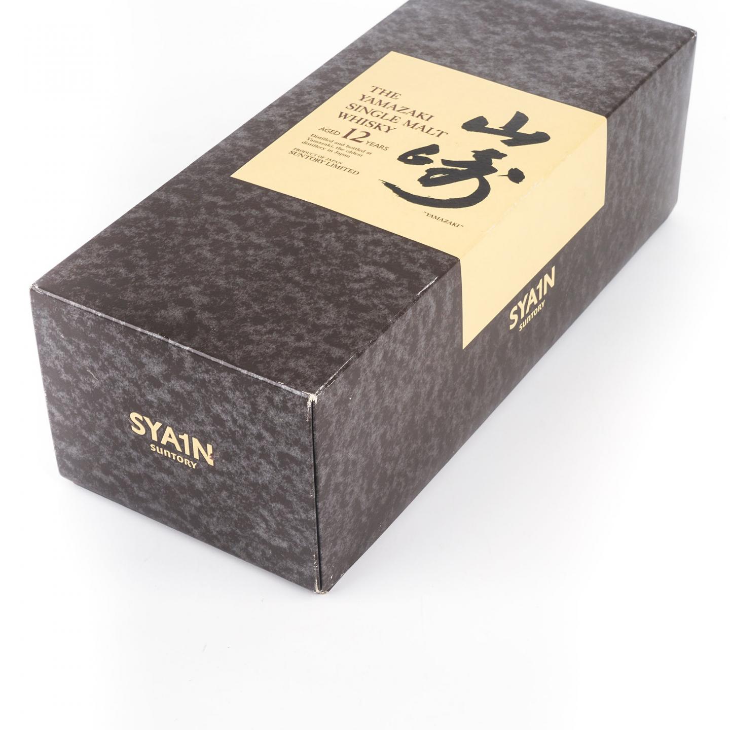 山崎 12年 Single Malt 金花盖 43%