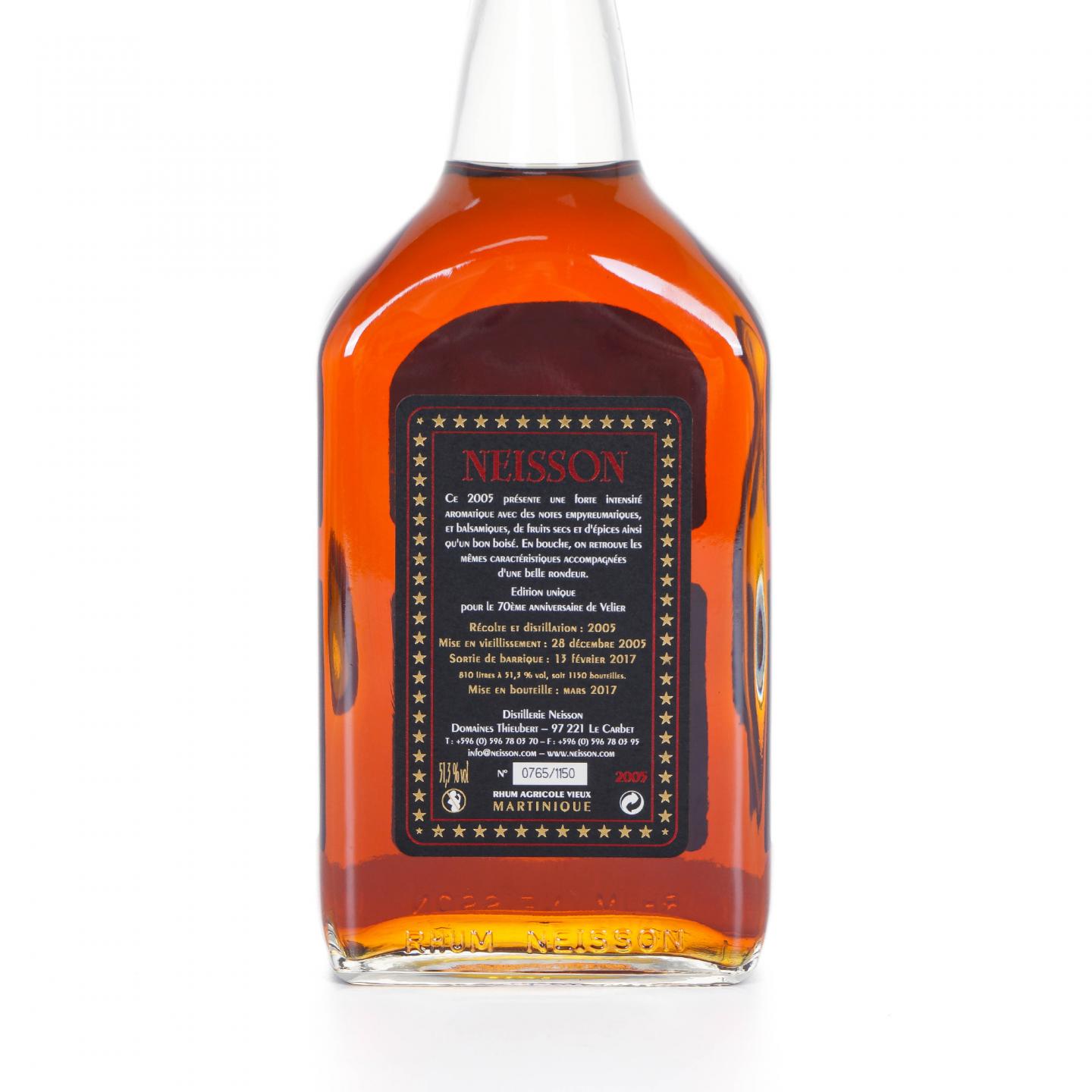 Neisson 奈颂 2005-2017 朗姆酒 Velier七十周年纪念版