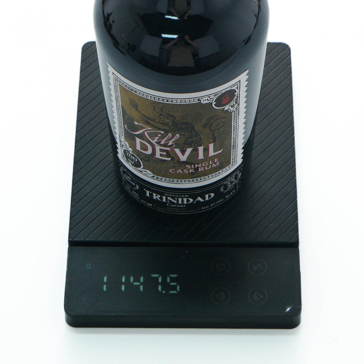 Caroni 23年 1998-2021 Kill Devil 单桶 桶强 特立尼达朗姆酒