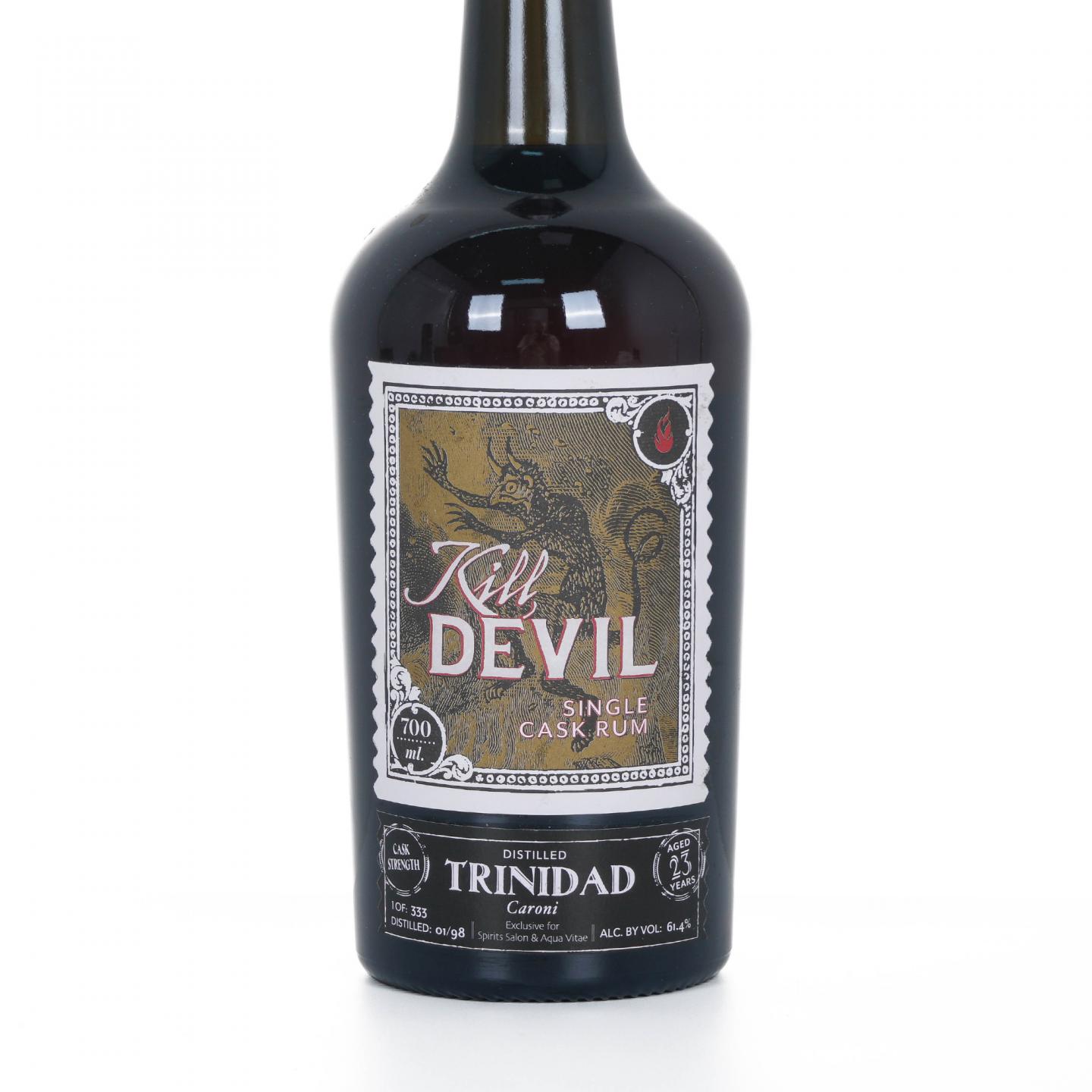 Caroni 23年 1998-2021 Kill Devil 单桶 桶强 特立尼达朗姆酒 700ml