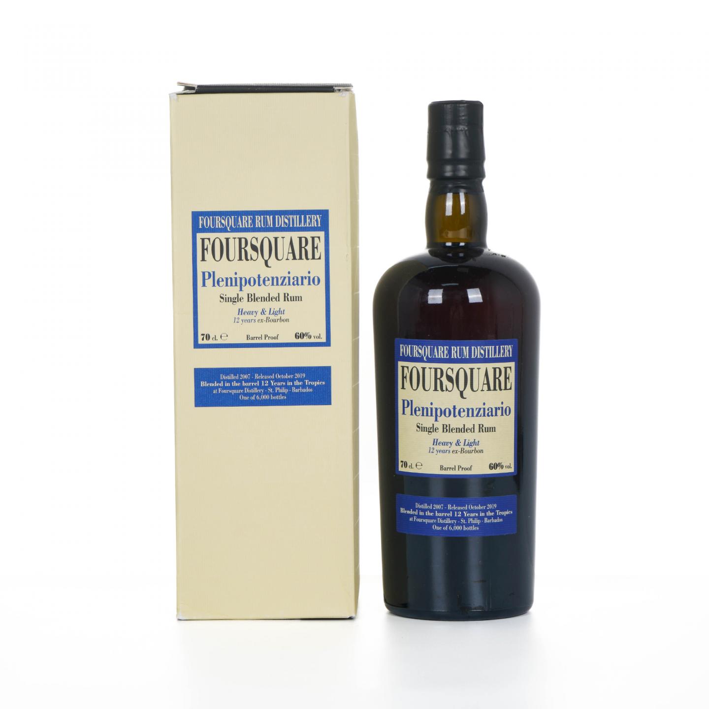 Foursquare 12年 2007-2019 Plenipotenziario 朗姆酒