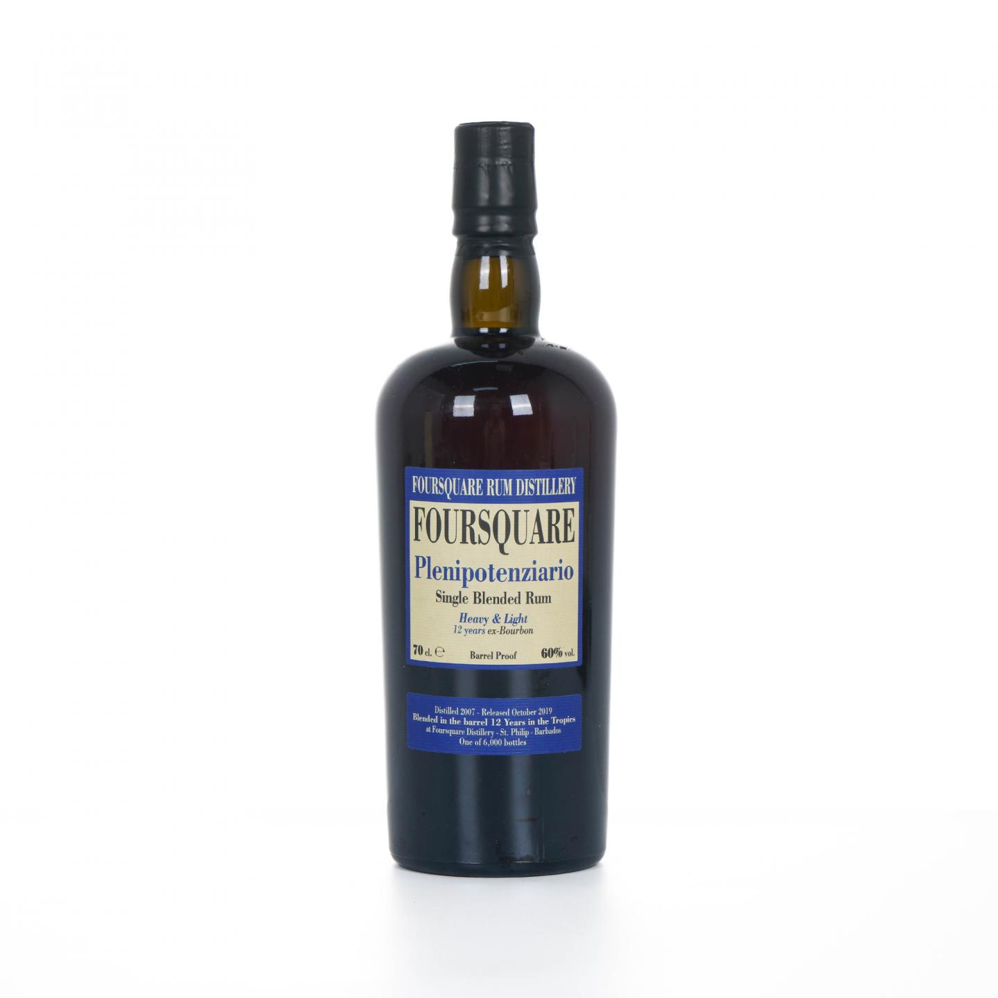 Foursquare 12年 2007-2019 Plenipotenziario 朗姆酒