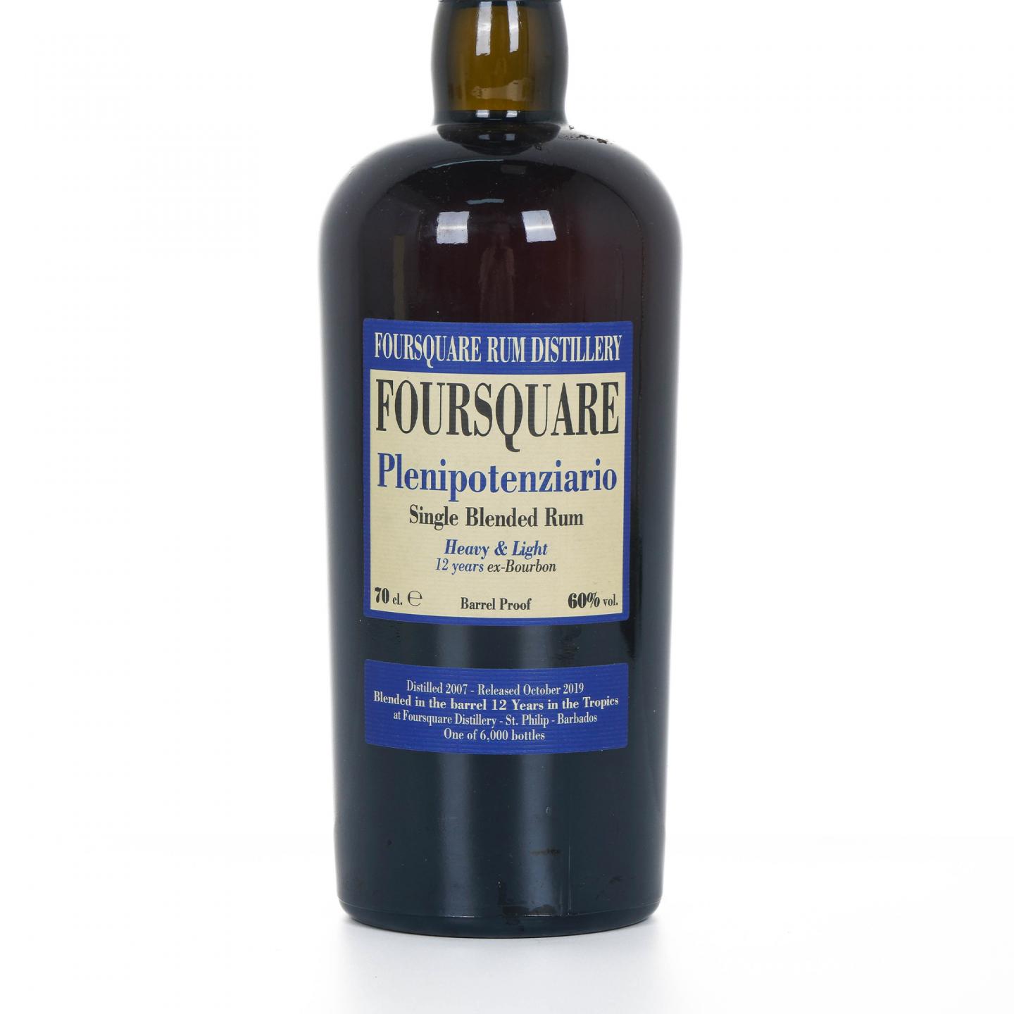 Foursquare 12年 2007-2019 Plenipotenziario 朗姆酒