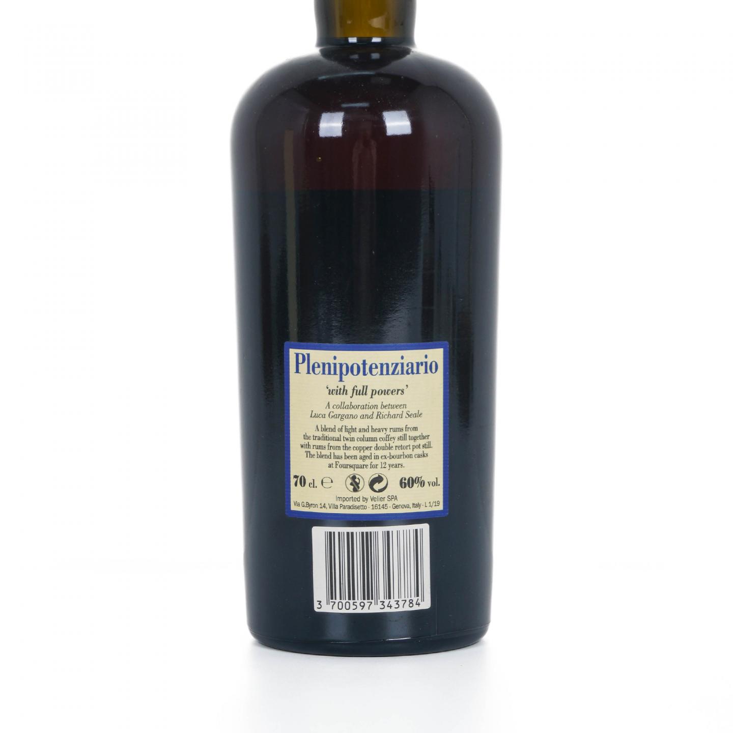 Foursquare 12年 2007-2019 Plenipotenziario 朗姆酒