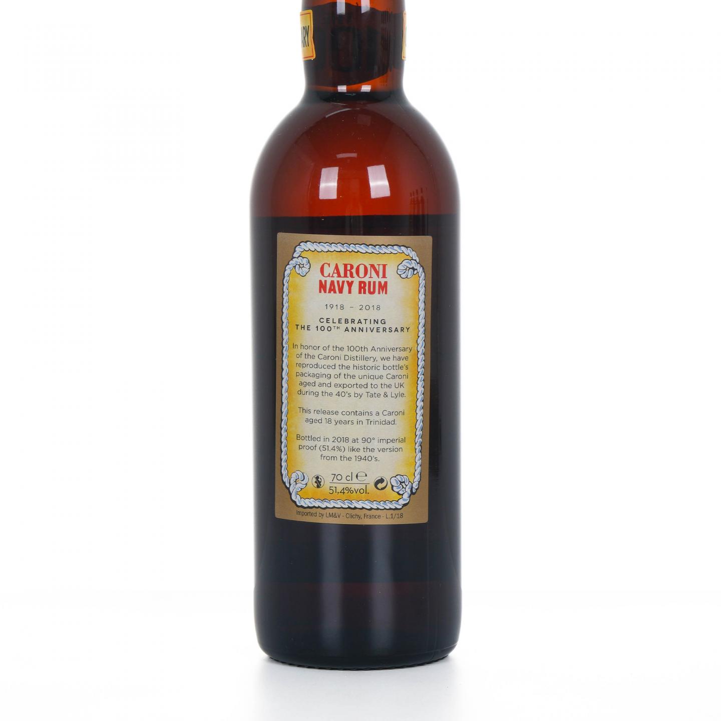 Caroni 2018 Extra Strong Navy Rum 100周年纪念版 朗姆酒 51.4%