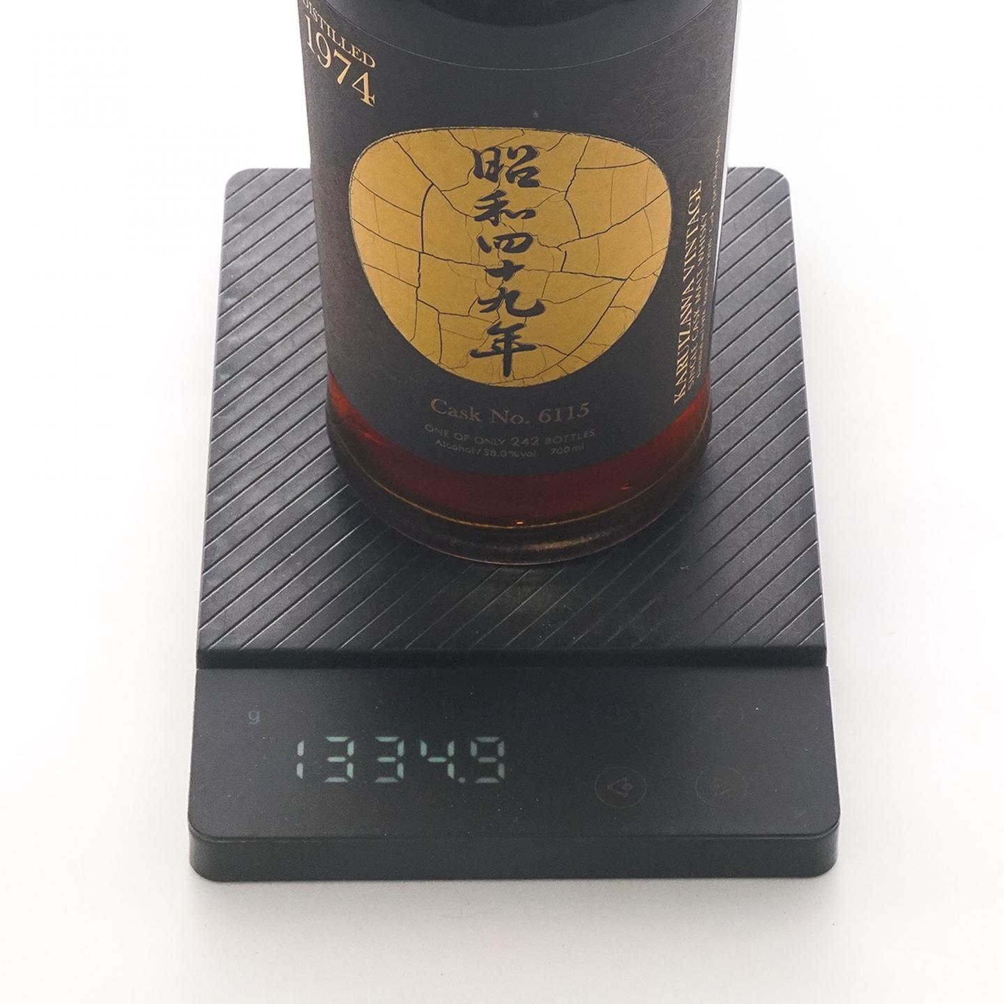 轻井泽 1974-2020 雪莉单桶#6115 昭和四十九年