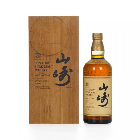 山崎 12年 金狮标 Pure Malt 750ml