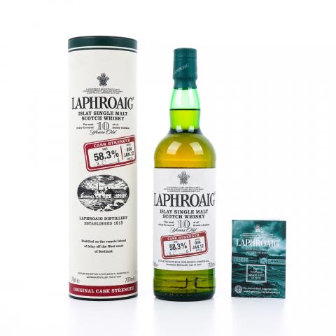 Laphroaig 拉弗格 10年 桶强 Batch 004