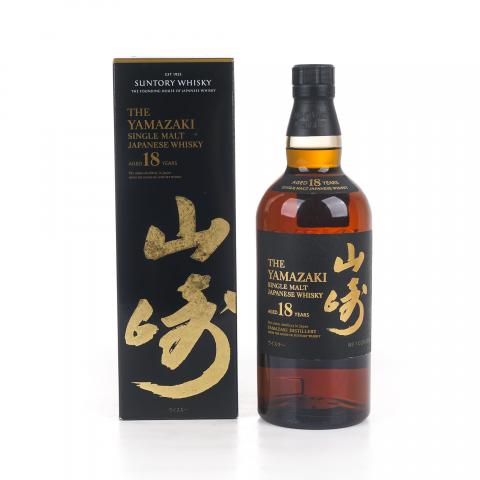 山崎 18年 金字黑标 No.1028450