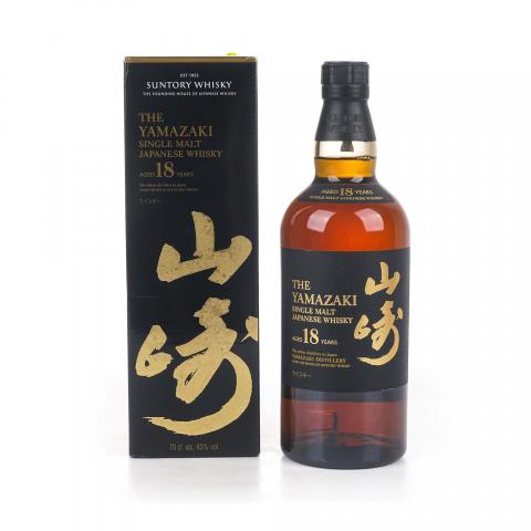 山崎 18年 金字黑标 西班牙版本 700ml