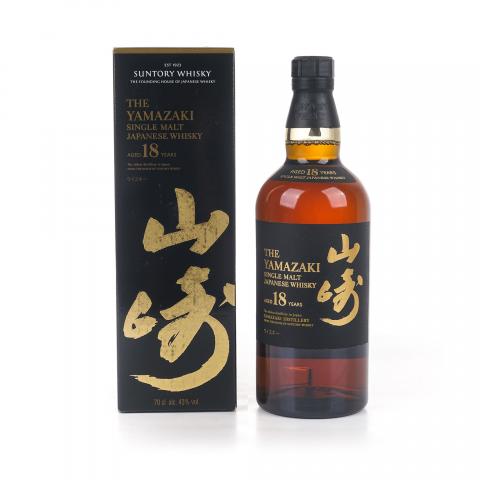 山崎 18年 金字黑标 西班牙版本 43%