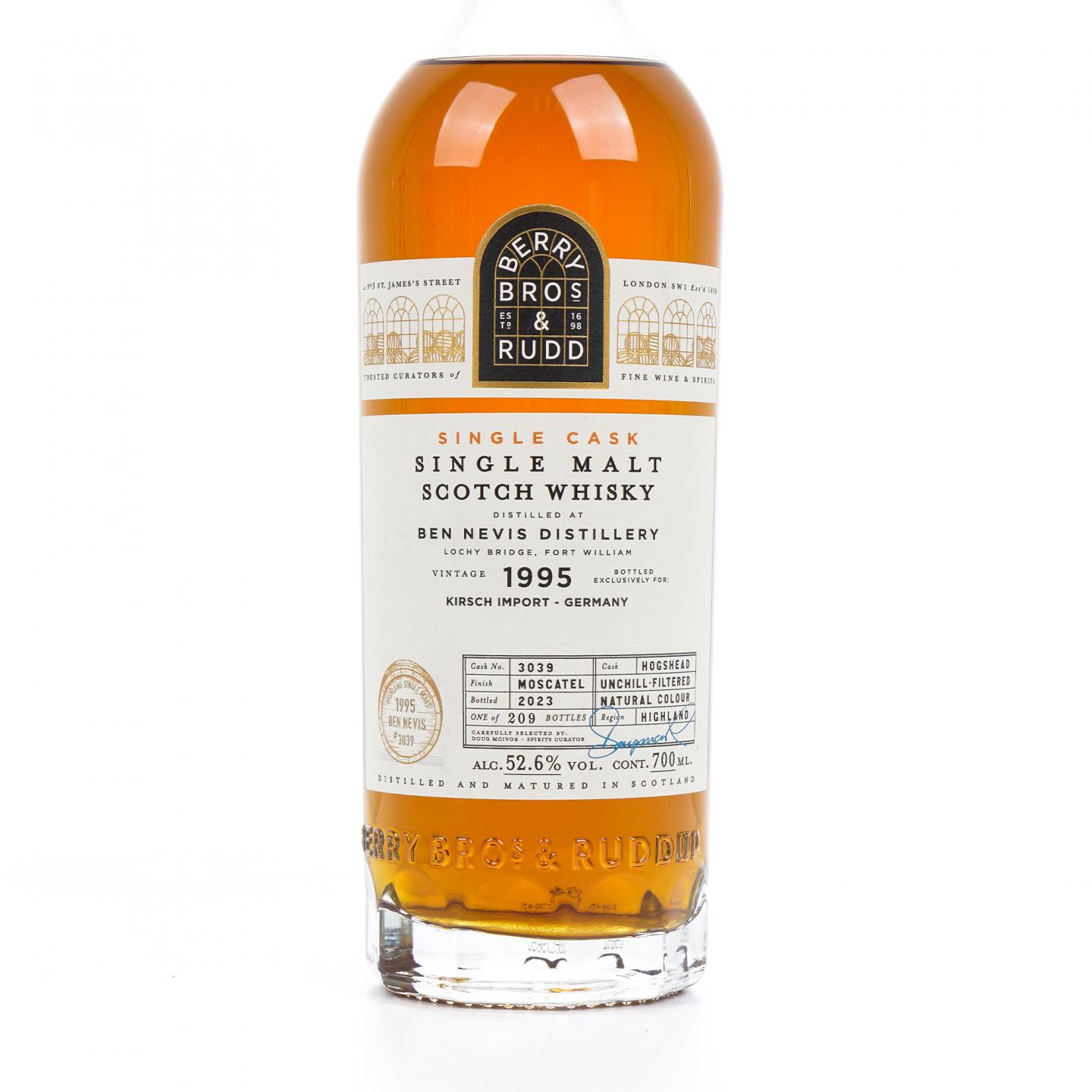 Ben Nevis 本尼维斯 1995-2023 BBR 单桶#3039