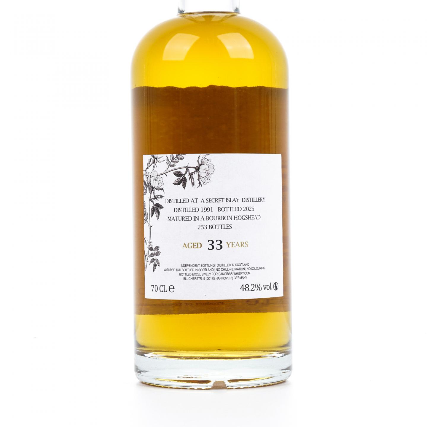 秘密艾雷岛 33年 1991-2025 波本桶 Sansibar
