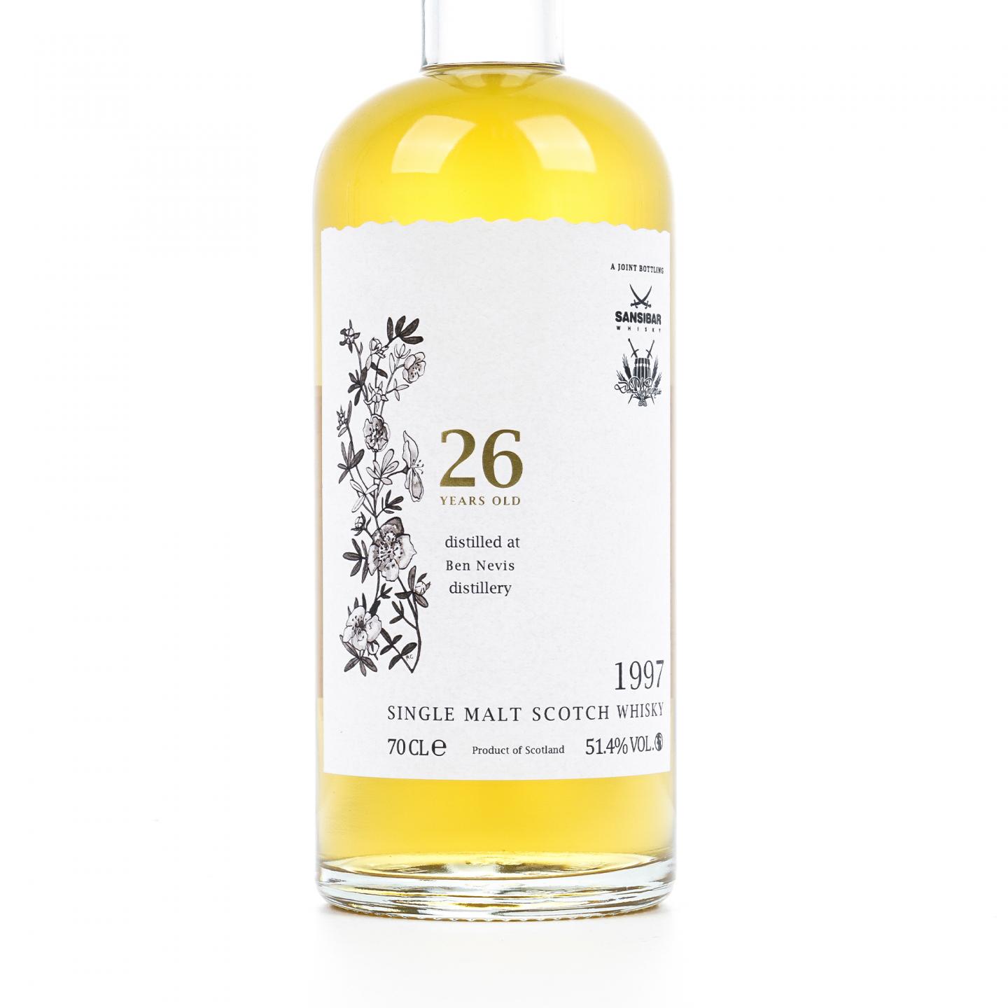 Ben Nevis 本尼维斯 26年 1997-2023 雪莉桶 Sansibar