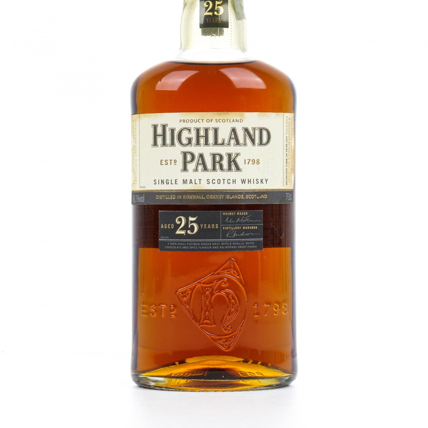Highland Park 高原骑士 25年 48.1%Vol.