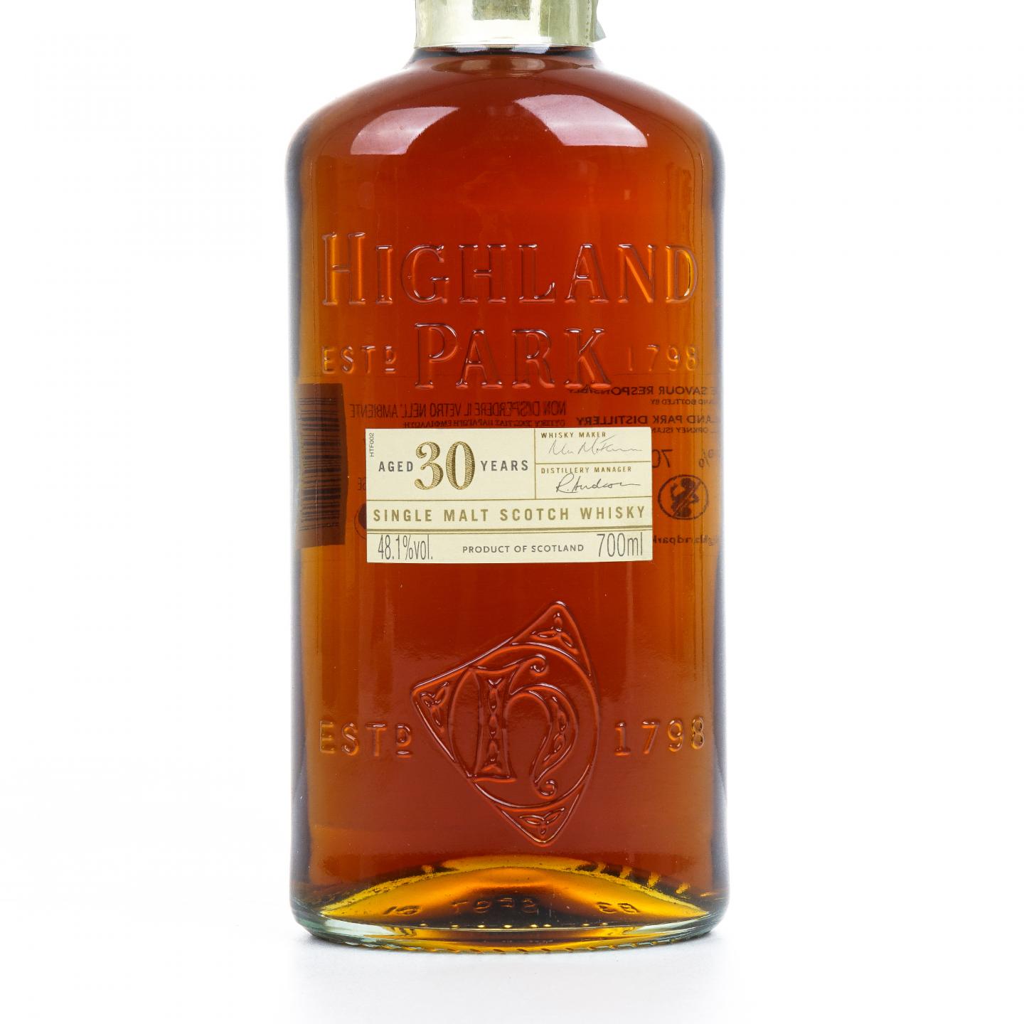 Highland Park 高原骑士 30年 48.1%