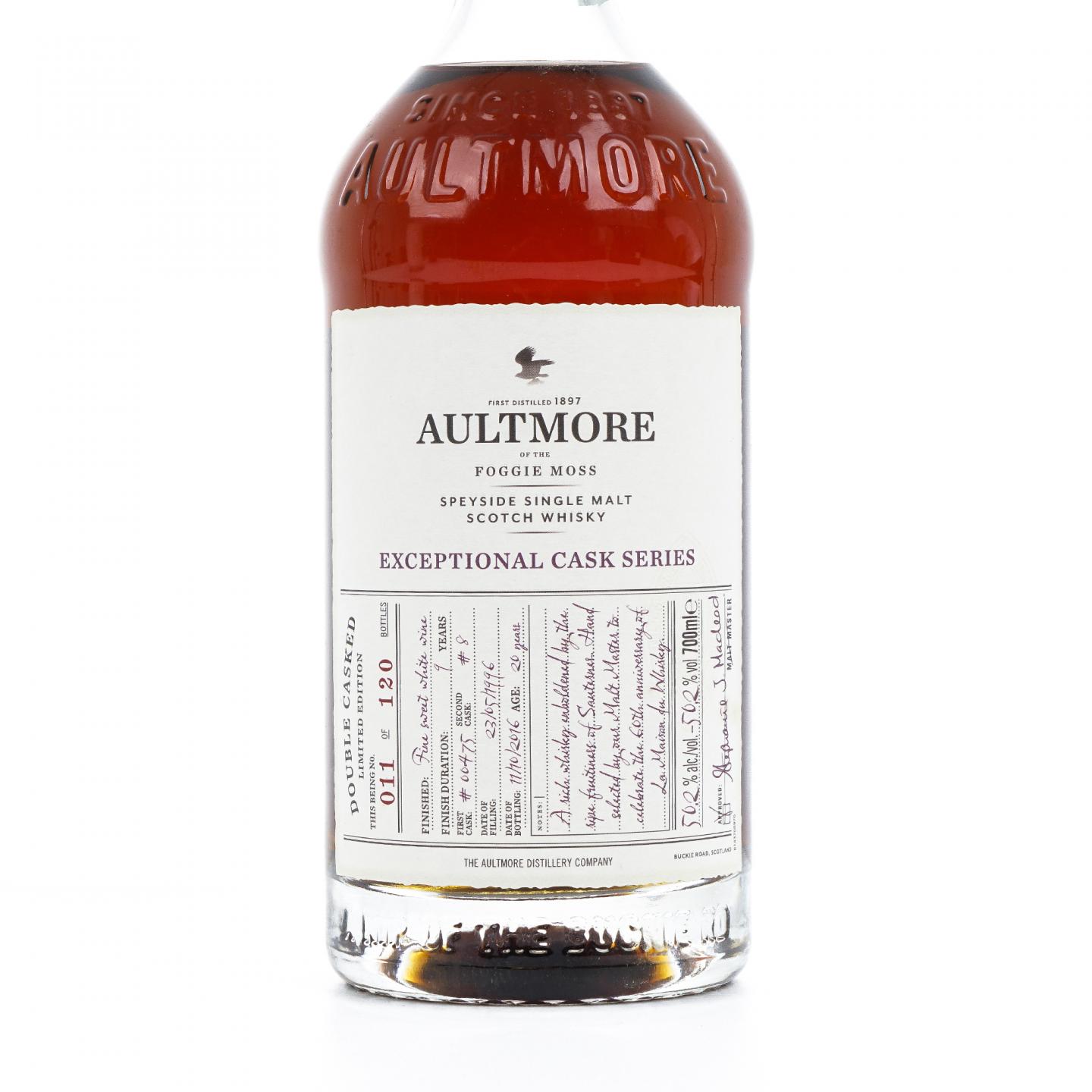 Aultmore 欧摩 20年 1996-2016 双桶