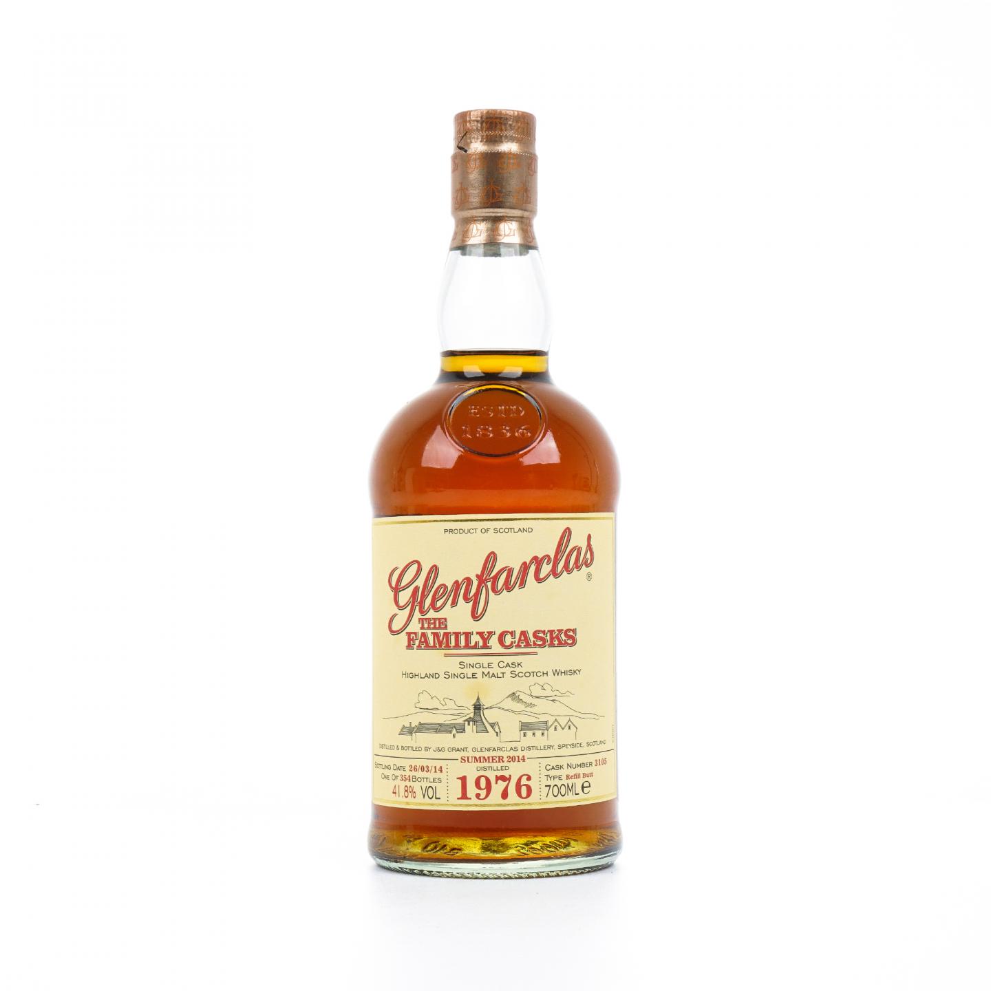 Glenfarclas 格兰花格 1976-2014 家族桶#3105