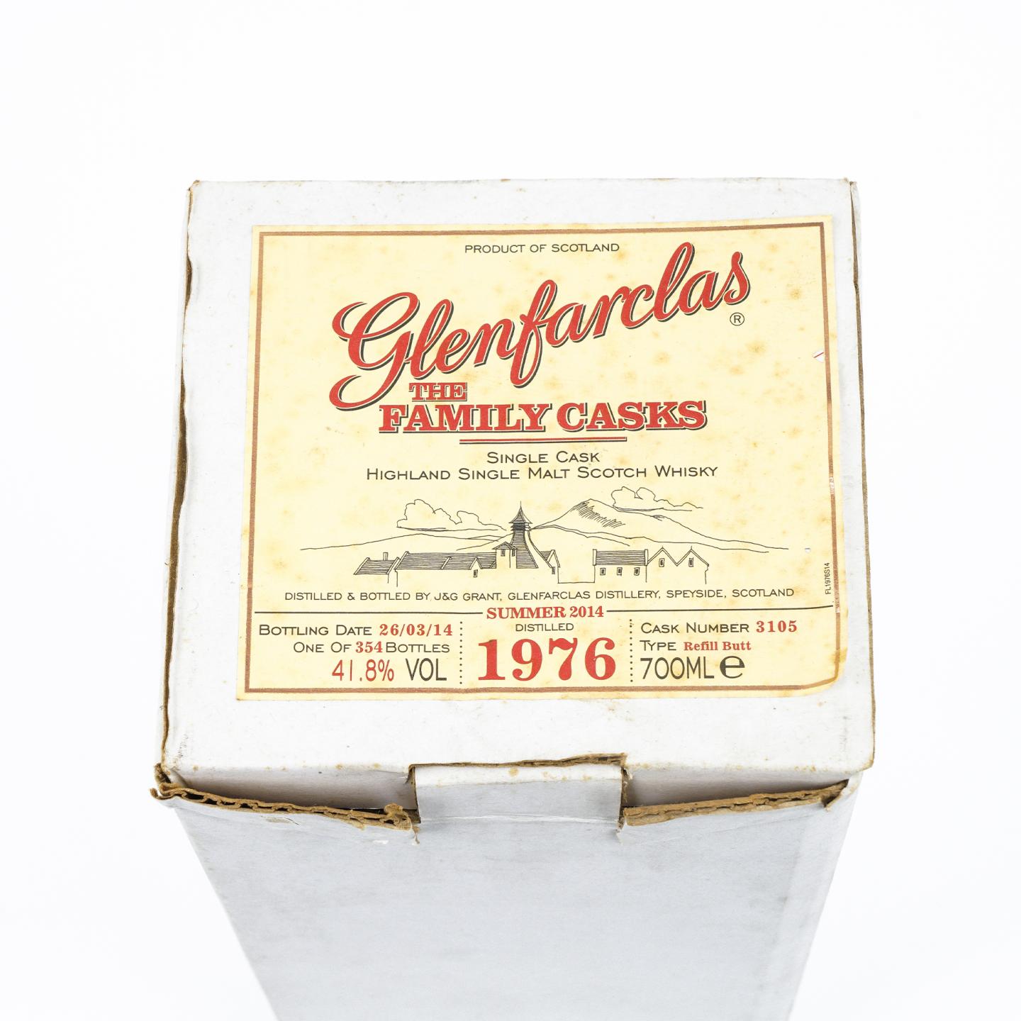 Glenfarclas 格兰花格 1976-2014 家族桶#3105