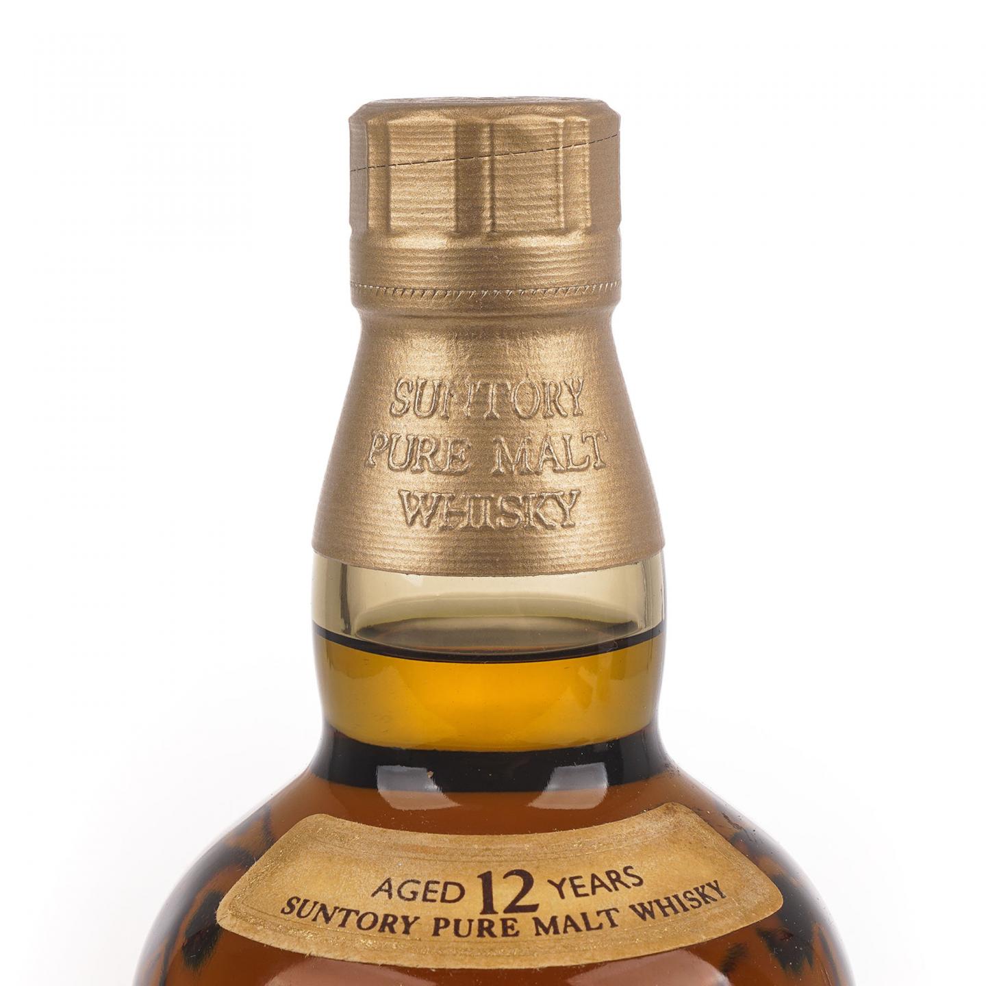 山崎 12年 金花标 Pure Malt 750ML 非原盒