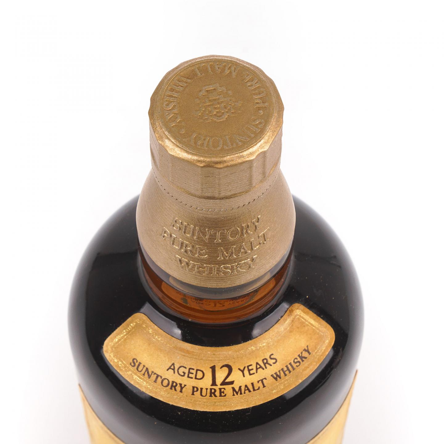 山崎 12年 金花标 Pure Malt 750ML 非原盒