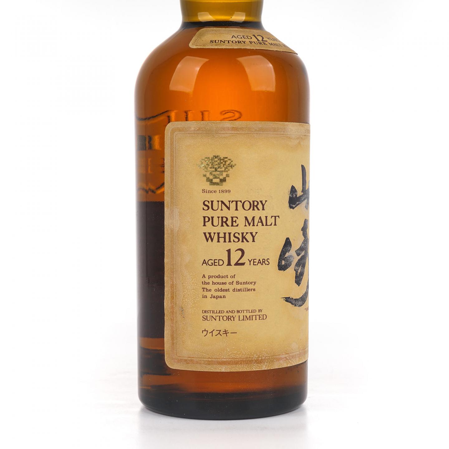 山崎 12年 金花标 Pure Malt 750ML 非原盒