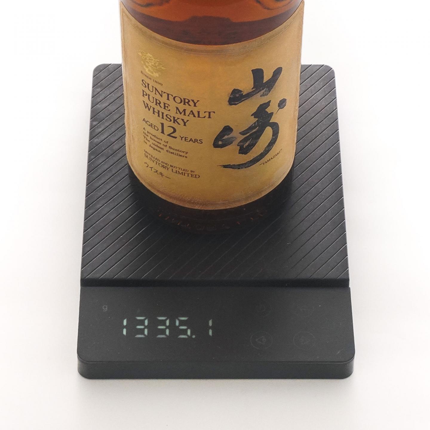 山崎 12年 金花标 Pure Malt 750ML 非原盒