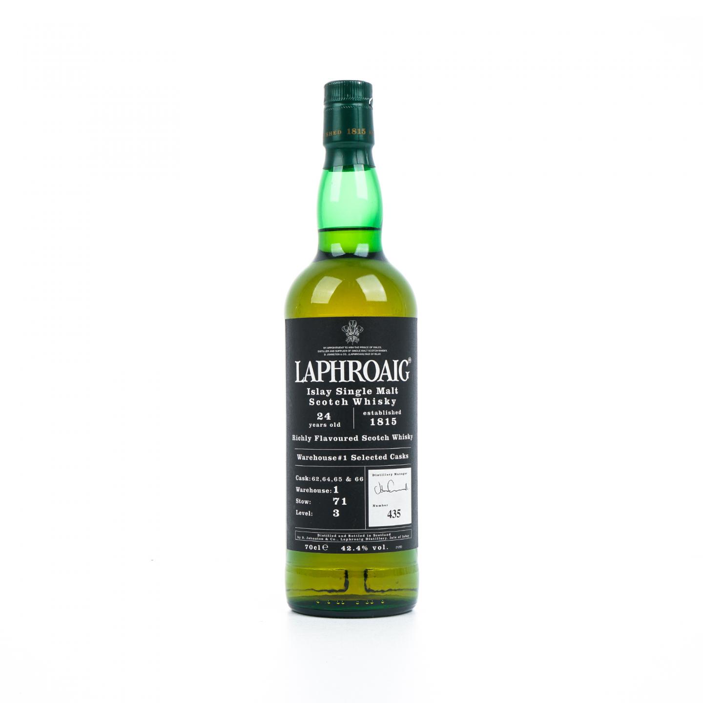 Laphroaig 拉弗格 24年 Warehouse #1