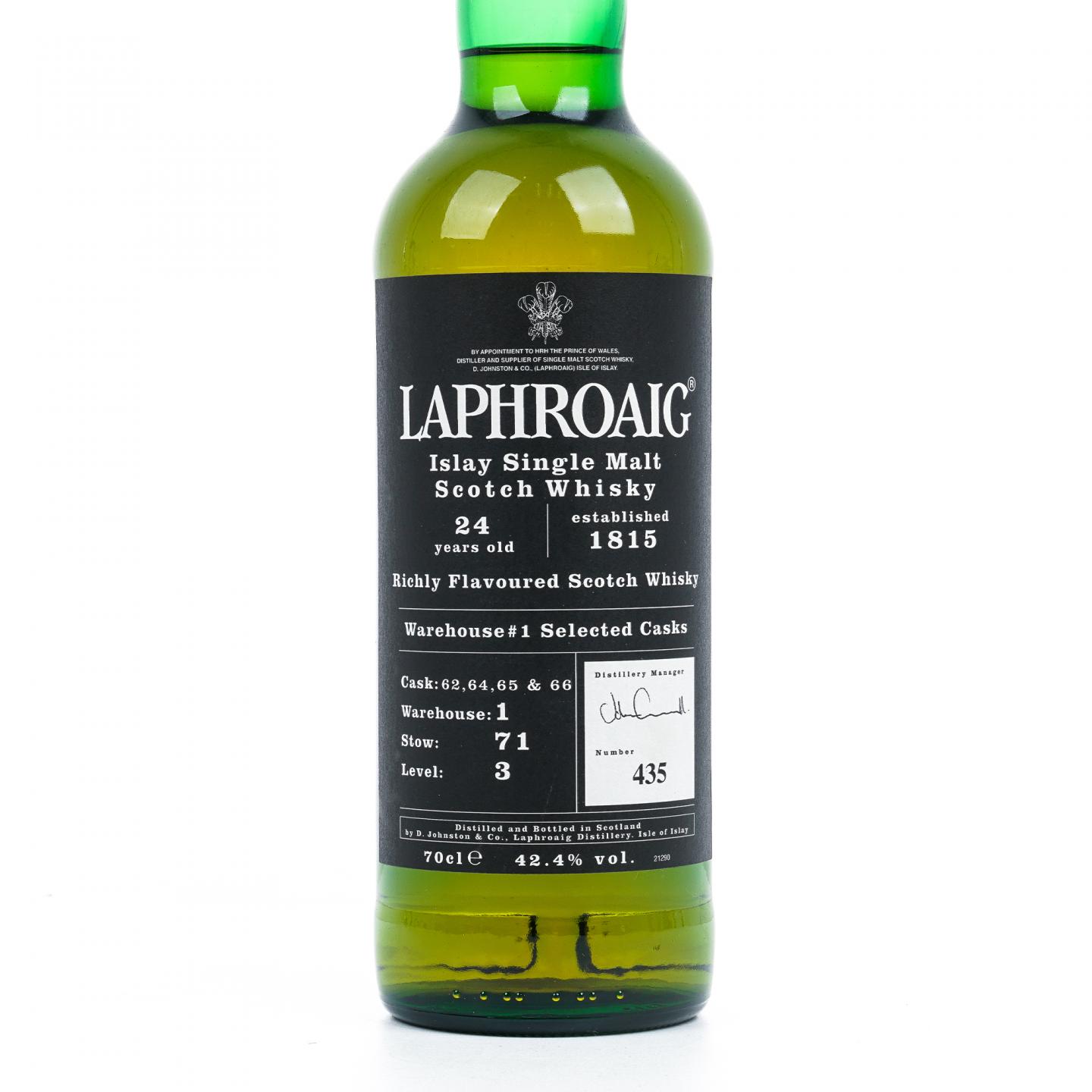 Laphroaig 拉弗格 24年 Warehouse #1
