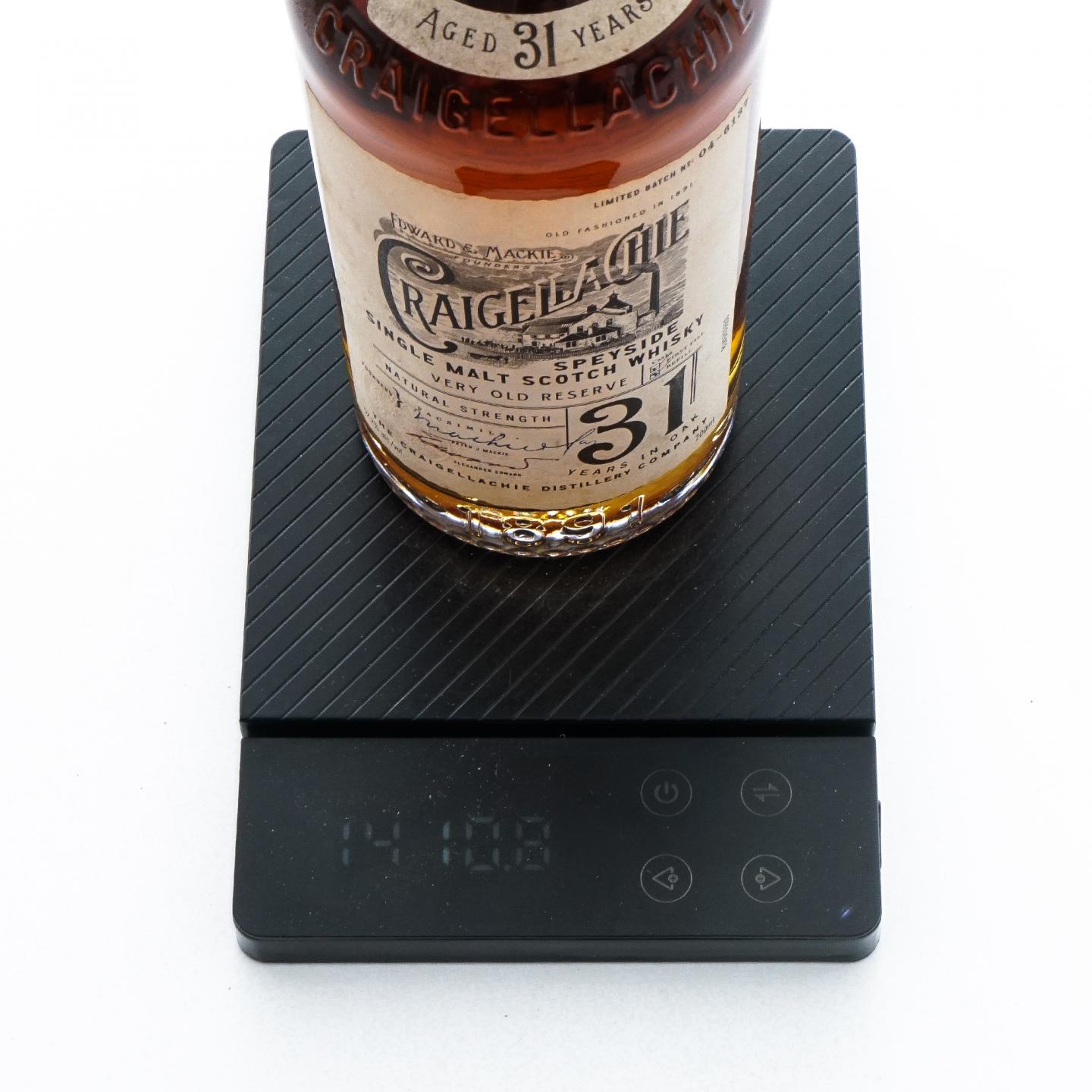 Craigellachie 克莱拉奇 31年 Very Old Reserve 桶强