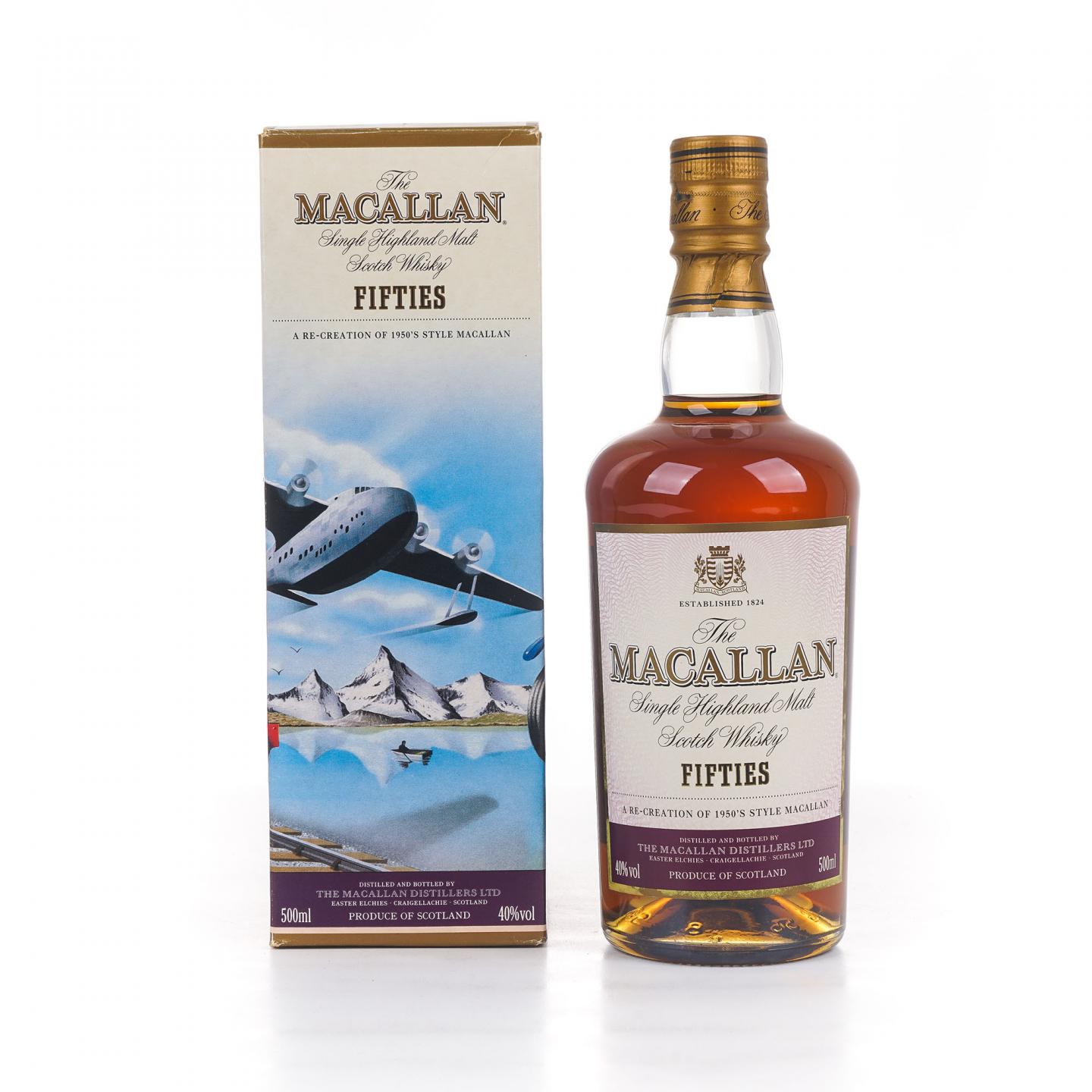 Macallan 麦卡伦 FIFTIES 旅行系列 500ml