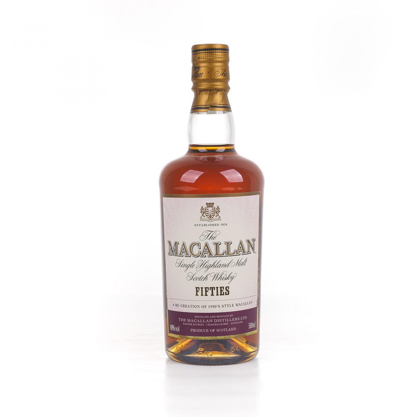 Macallan 麦卡伦 FIFTIES 旅行系列 500ml