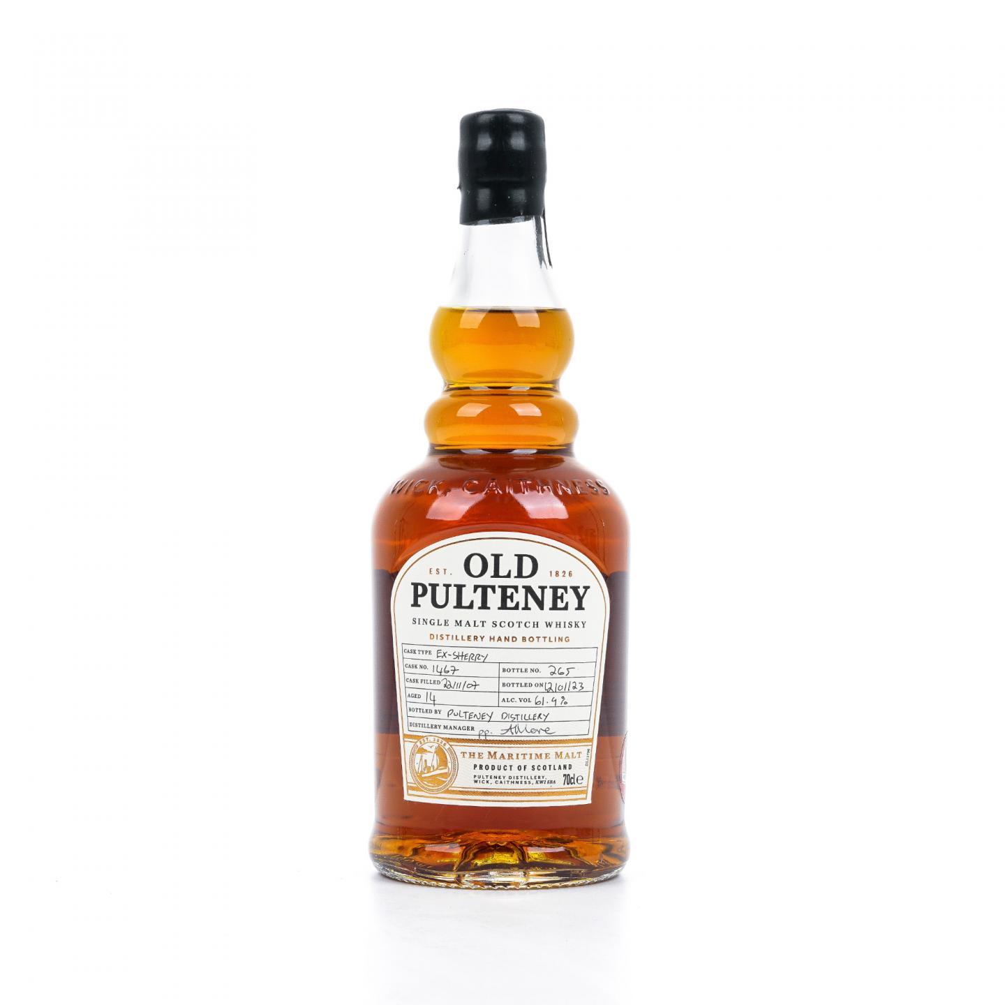 Old Pulteney 老富特尼 14年 2007-2023 雪莉桶#1467