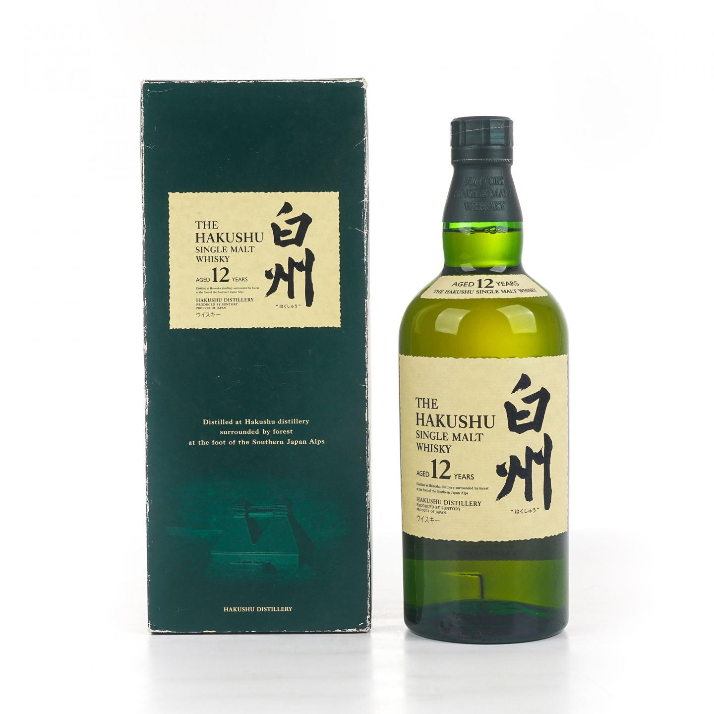 白州 12年 Single Malt 金花盖