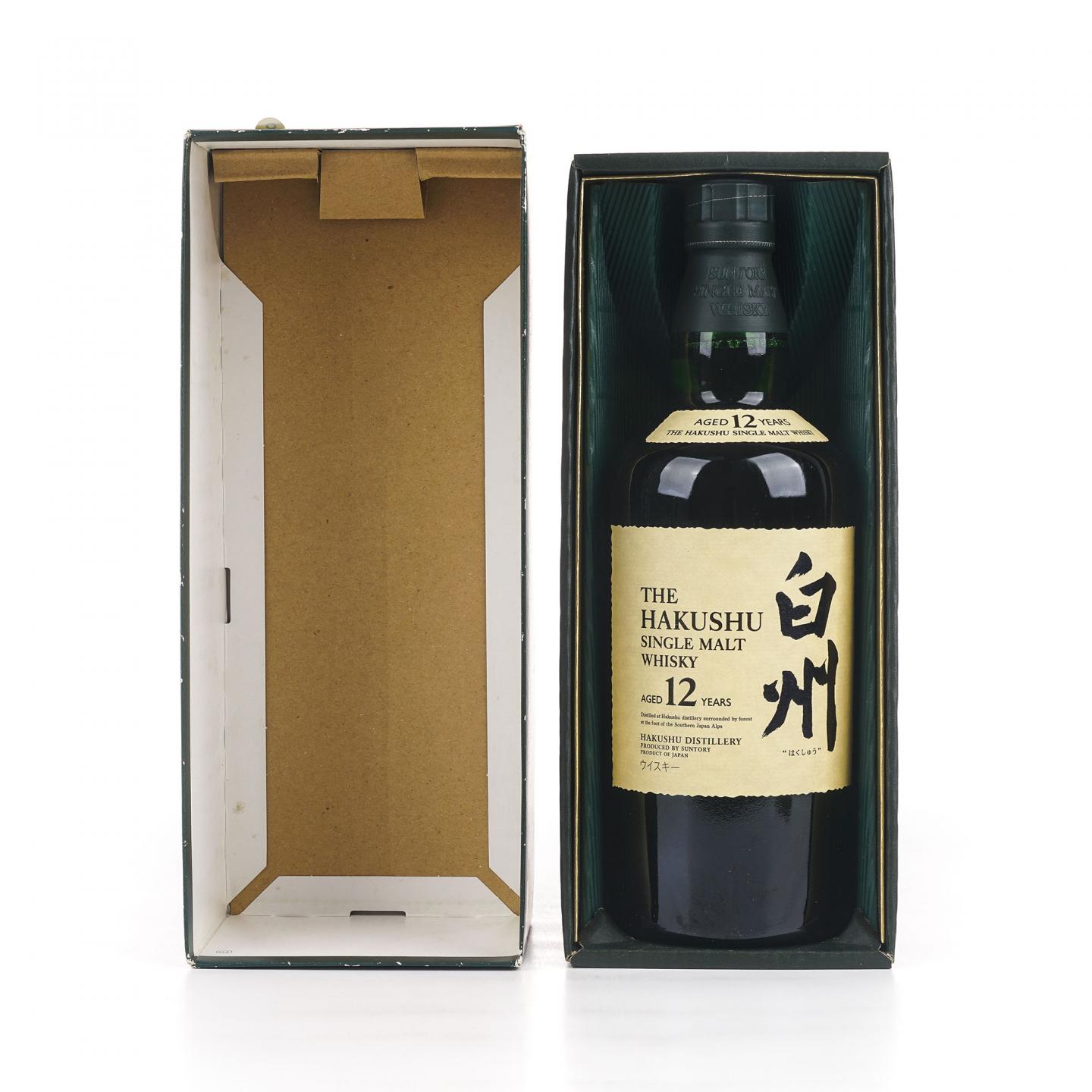 白州 12年 Single Malt 金花盖