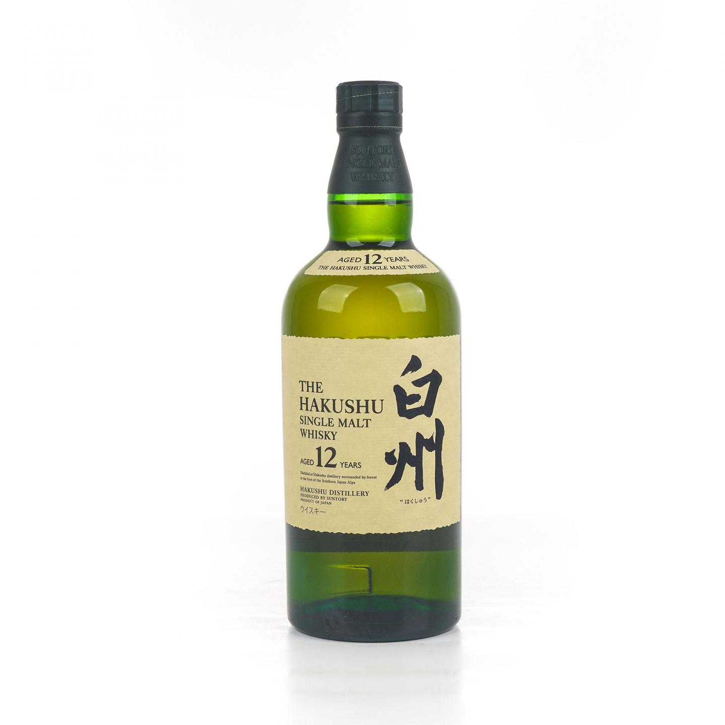 白州 12年 Single Malt 金花盖