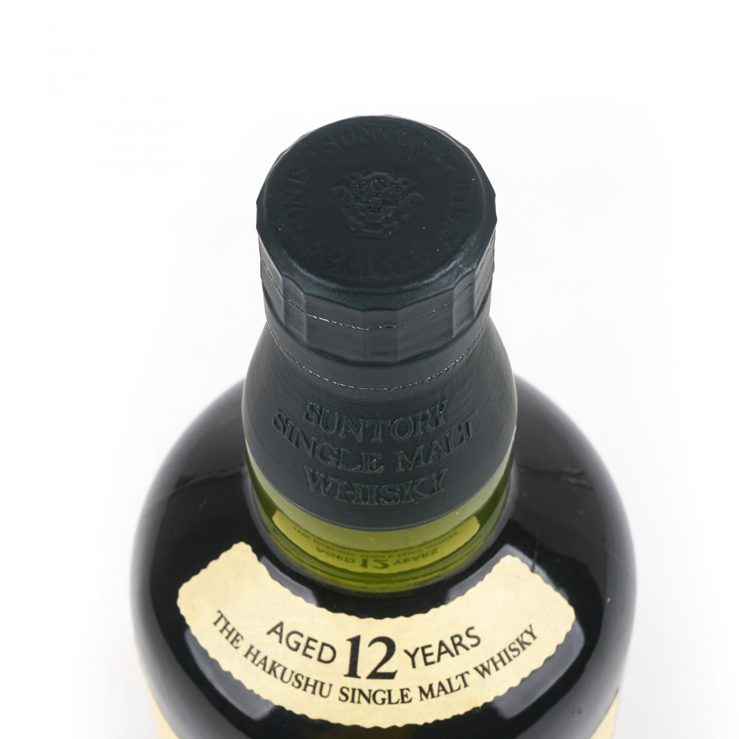 白州 12年 Single Malt 金花盖